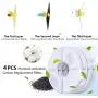 avbxcuecc Cat Fountain Filters Keeps Water Clear 6 Pack Activated Carbon Filter for Cat Flower Fountain Supplies avbxcuecc Cat Fountain Filters Keeps Water Clear 6 Pack Activated Carbon Filter for Cat Flower Fountain Supplies