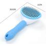 Pet Brush Pet Cleaning Brush Tension-Free Dog Grooming Brush Pet Grooming Tool Mane Grooming Brush Suitable for Daily Grooming Long and Short-Haired Pets
