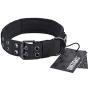 OneTigris Military Dog Collar and Dog Backpack Set, Small Tactical Dog Harness for Camping Walking(Black)