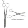 Top Performance 5-Piece Shear Kits with Cases — Durable Shears for Grooming Dogs