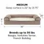 Furhaven Pet Dog Bed - Cooling Gel Memory Foam Faux Fleece and Chenille Soft Woven Traditional Sofa-Style Living Room Couch Pet Bed with Removable Cover for Dogs and Cats Furhaven Pet Dog Bed - Cooling Gel Memory Foam Faux Fleece and Chenille Soft Woven Traditional Sofa-Style Living Room Couch Pet Bed with Removable Cover for Dogs and Cats