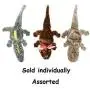 MPP Dog Toys Dinosaur Stuffing Free Squeaker Tug Pick Size Assorted Dino Characters
