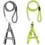 BabyHomder Night Reflective Leash and Harness 4 PCs Nylon Braided Heavy Duty 5ft Leash Adjustable Harness for Small Medium Dogs (Black and Green togather) BabyHomder Night Reflective Leash and Harness 4 PCs Nylon Braided Heavy Duty 5ft Leash Adjustable Harness for Small Medium Dogs (Black and Green togather)