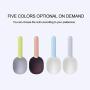 Kincown [Long Handle with Clip Dog Food Scoop-Cat Food Scoop-Dog Food Measuring Scoop-Pet Food Scoop -1 Cup Measuring Scoop