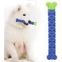 FAMKIT Silicone Blue Green Pet Molar Tooth Cleaner Brushing Stick Cleaning Supplies Toothbrush Toy for Dogs