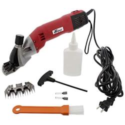 Rural365 Electric Sheep Shears - 500W Large Animal Clippers Thick Coats Dual Blade Livestock Shears, 6 Speed