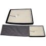 ISENVO Cat Scratcher Mat Board Furniture Protect Pad Sisal Scratcher Mat Claws Care Sofa Scratching Post ProtectorNatural Sisal Mat Protect Carpets and Sofas Easy Installation