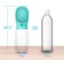 Dog Water Bottle for Walking Portable Pet Water Dispenser Silicone Healthy Materials 19 OZ/0.15 Gallons Large Capacity Water Bottle Great for Puppy Travel, Hiking, Outdoor Walking
