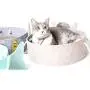 ZHAS Round Cat Bed Cat Scratcher Cardboard,Corrugated Paper Cat Scratching Board Pad Grinding Claw Toy,Cat Hammock Wool Felt with Drawstring (Color : Pink) ZHAS Round Cat Bed Cat Scratcher Cardboard,Corrugated Paper Cat Scratching Board Pad Grinding Claw Toy,Cat Hammock Wool Felt with Drawstring (Color : Pink)