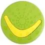 HyiFMY 2PC Dog Pet Flying Disc Toy, Two-in-one Pet Training Frisbee Toys,with Detachable Boomerang,for Dog Outdoor Interactive Fun