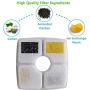 Sindello Cat Fountain Filter 9 Pack Pet Fountain Filters Replacement for 84oz/2.5L Automatic Pet Water Fountains