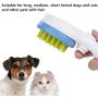 Esing Dog Shower Sprayer Head Attachment,Pet Combing Shower Sprayer,Water Sprinkler Massaging Brush for Dogs and Cats,Pet Grooming Bath Brush Bathing Tool
