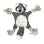 Gentric CinderMao Bite Resistant Rope Dog Toy with Squeaker and Crinkle Paper Body