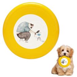 Pet Frisbee Flying Disc Dog Toy - Multifunction Ballerina Soosh