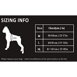 Chais Choice Rover Scout High Performance Tactical Training Military Backpack - Service Dog Harness with Dupont Cordura Waterproof Fabric. Medium to Large Dogs.Please Use Sizing Chart at Left