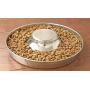 King International Stainless Steel Dog Bowl 3 Puppy Litter Food Feeding Weaning|SilverStainless Dog Bowl Dish| Set of 3 Pieces | 29 cm - for Small/Medium/Large Dogs, Pets Feeder Bowl and Water Bowl