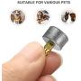 POPETPOP 2pcs Pet Nail Grinders Replacement Heads Professional Alloy Sand Practical Grinding Head Pet Paws Grinder Nail Grooming Tool for Dog Cat Pet