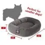 Suede Dog Bed By Majestic Pet Products