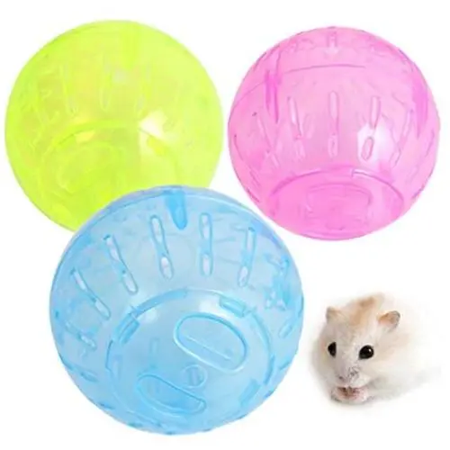Ychaoya Pet Small Toy Hamster Running Ball, Random Color Delivery, Size: Diameter: 10cm Ychaoya Pet Small Toy Hamster Running Ball, Random Color Delivery, Size: Diameter: 10cm