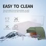 Easy-Going 100% Waterproof Dog Bed Cover Furniture Protector Sofa Cover Non-Slip Washable Reusable Incontinence Bed Underpads for Pets Kids Children Dog Cat(96x82 in,Greyish Green)
