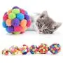 WangNana 1PC/3Pcs Fun Cat Toy Stuff Catnip Handmade Bell Bouncing Ball Pet Supplies Pet Toy Cat and Dog Built-in Scratching Device 7cm1PCS WangNana 1PC/3Pcs Fun Cat Toy Stuff Catnip Handmade Bell Bouncing Ball Pet Supplies Pet Toy Cat and Dog Built-in Scratching Device 7cm1PCS