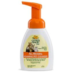 Citrus Magic Foaming Pet Cleanser, 8-Ounce