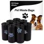 HaoDeng Dog Poop Bags, Extra Thick and Strong Poop Bags for Dogs, Guaranteed Leak-Proof, 15 Doggy Bags Per Roll, 8Rolls, 120 Bags