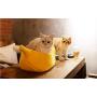 · Petgrow · Cute Banana Cat Bed House, Christmas Pet Bed Soft Warm Cat Cuddle Bed, Lovely Pet Supplies for Cats Kittens Rabbit Small Dogs Bed