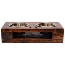 Cairn Terrier, a Dogs Bowl with a Relief from ArtDog