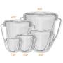 Fuzzy Puppy Pet Products Heavy Duty Pail with Handle