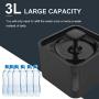 DAGUO 3L USB Automatic Pet Cat Dog Feeder Drinking Fountain Cats Water Fountain 360° Circulating Filtration Water Dispenser Pond
