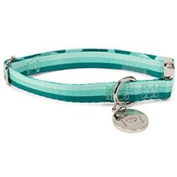 Now House for Pets by Jonathan Adler Green Chroma Collar, Large | Stylish and Fashionable Way to Keep Your Dog Looking Great | Cute and Adorable Dog Accessories for Pets, Chromatic