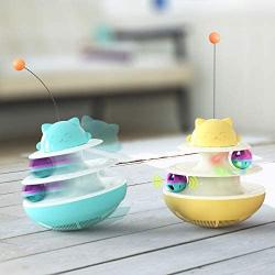 Logo Pet Supplies Amazon Explosion Models Kitty cat Toys Educational Toys Track Ball cat Toy Turntable
