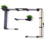CatastrophiCreations Mini Garden - Multiple Level Cat Hammock and Climbing Activity Center - Wall-Mounted Cat Tree Shelves