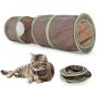 Grehod Folding Tent Cat Toy Cat Play Tunnel Pet Bed Cat Channel Four Seasons Universal Funny