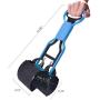 PPOGOO Non-Breakable Pet Pooper Scooper for Dogs and Cats High Strength Material and Durable Spring for Easy Grass and Gravel Pick Up for Kids Children