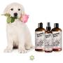 Sofee & Co. Natural Dog Puppy Shampoo - Clean Moisturize Deodorize Detangle Soothe Soften Normal Dry Itchy Flaky Allergy Sensitive Skin. Prevent Mattes. 16 oz
