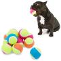Medium Tennis Balls for Dogs, Neon Fetch Toys for Pets (12 Pack)