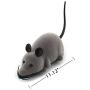Forum Novelties Rat Toy, PeachFYE RC Funny Wireless Electronic Remote Control Mouse Rat Pet Toy for Cats Dogs Pets Kids Novelty Gift