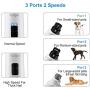 Nisoger Dog Nail Grinder, Upgraded LED Lighting 2-Speed Pet Nail Trimmer USB Rechargeabl Professional Quiet Electric Pet Nail Clippers for Small Medium Large Dogs & Cats
