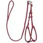 Dogline Comfort Microfiber Round Step-in Harness with Lead
