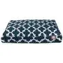 Majestic Pet Navy Trellis Medium Rectangle Indoor Outdoor Pet Dog Bed with Removable Washable Cover Products Majestic Pet Navy Trellis Medium Rectangle Indoor Outdoor Pet Dog Bed with Removable Washable Cover Products