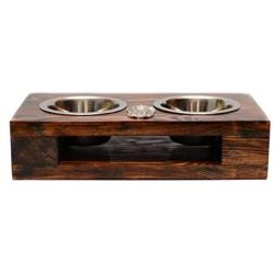 Yorkshire Terrier, a Dogs Bowl with a Relief from ArtDog