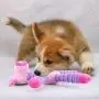 Vovodog 14-Inch Squeaky Plush Dog Toys, Stuffed Animal Plush Chew Toys with Squeakers - Durable Dog Chew Toys for Puppy Small Middle Dogs Reducing Boredom