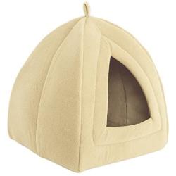 PETMAKER Cozy Kitty Tent Igloo Plush Cat Bed