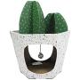 ACC Cactus Cat House & Cat Scratcher w/ Bonus Catnip included