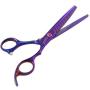 TIJERAS7/8'' Pet Dog Grooming Thinning Scissors Kit Cat Dog Grooming Shears Japanese 440C Blade Trimmers Blunt Tip Scissor for Groomer -One Set 4 Pcs