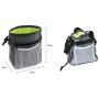 Phonyeer Dog Treat Pouch - Pet Snacks, Toys and Training Tools Carrier With Built-In Poop Bag Dispenser - Stylish, Multi-wear, Multipurpose Weather-Resistant Nylon Fabric Material