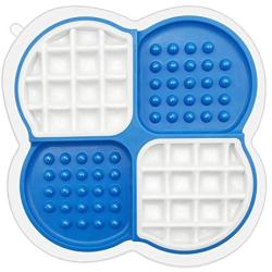 kooktool Dog Slow Feeders, Licking Mat,Fun Alternative, Calming Mat for Anxiety Relief, Ideal for Snacks Yogurt or Peanut Butter, Especially Dry and Wet Separation,Licking Mat and Slow Feederers