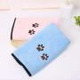 Wipela Pet Dog Cat Microfiber Bath Towel, Ultra Absorbent Fast Drying (2-Pack)